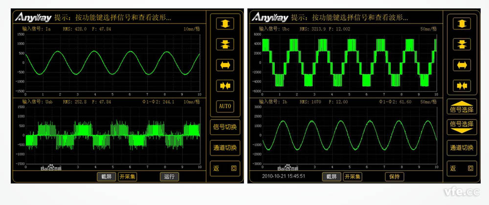 PWM波形、變頻器輸出波形