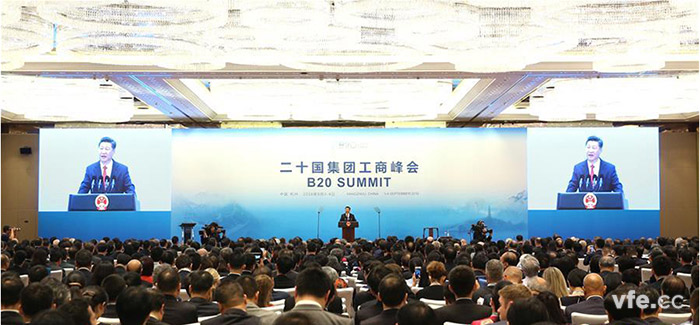2016 年G20峰會在杭州舉行，習近平主席主持開幕式